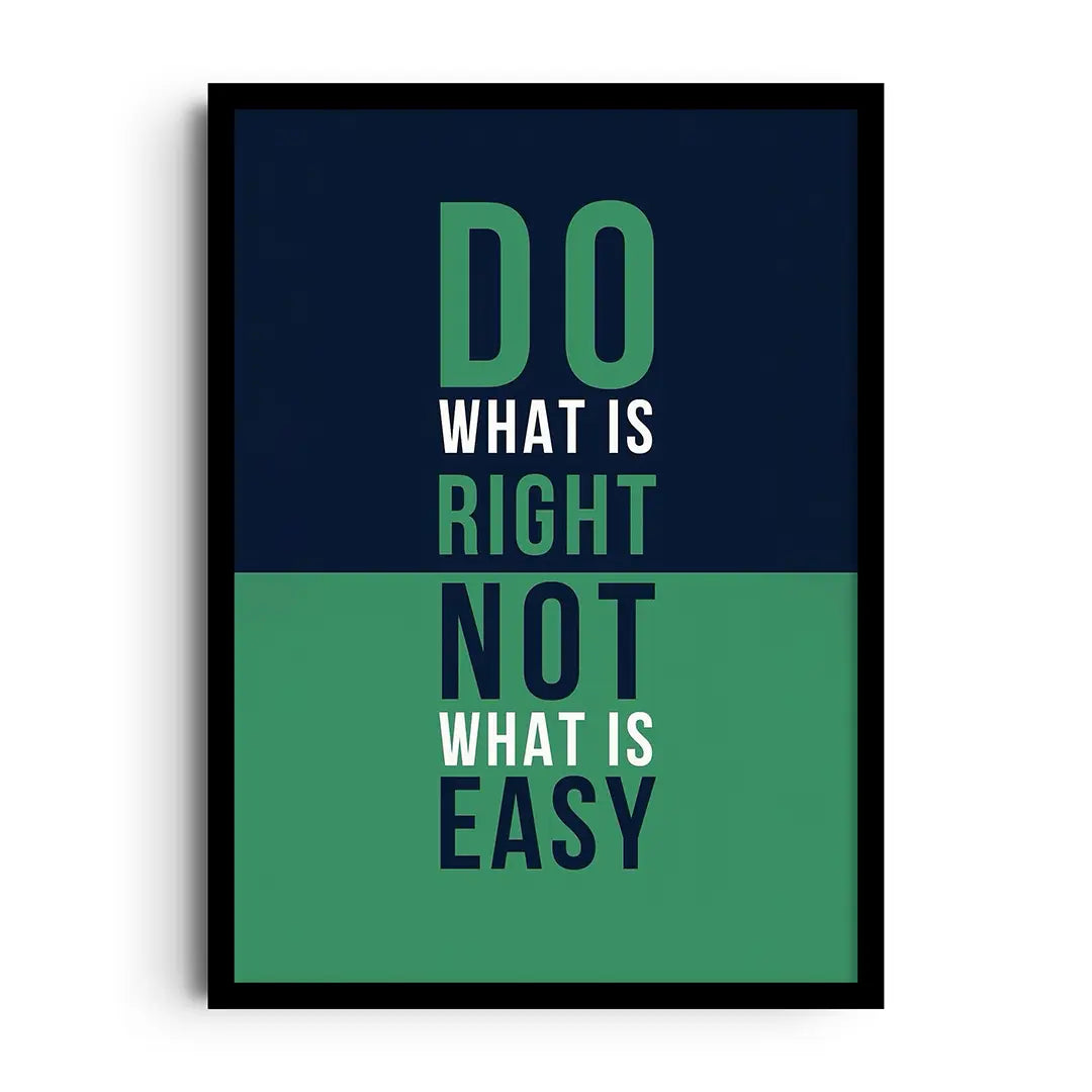 CHOOSE THE RIGHT PATH