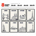 City Sketches | 8 Frames