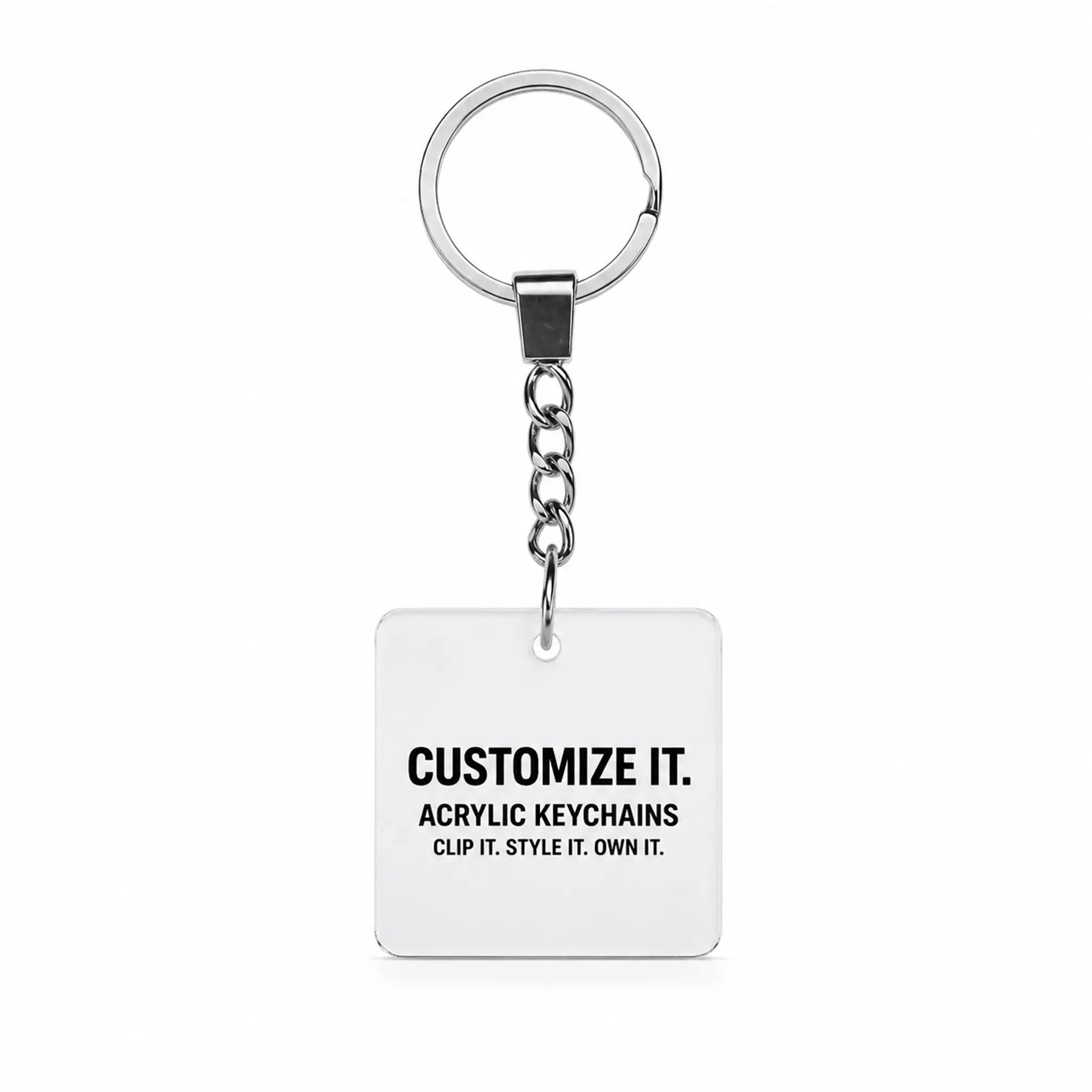Customized Acrylic Keychains