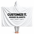 Customized Hooded Blankets