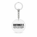 Customized Acrylic Keychains