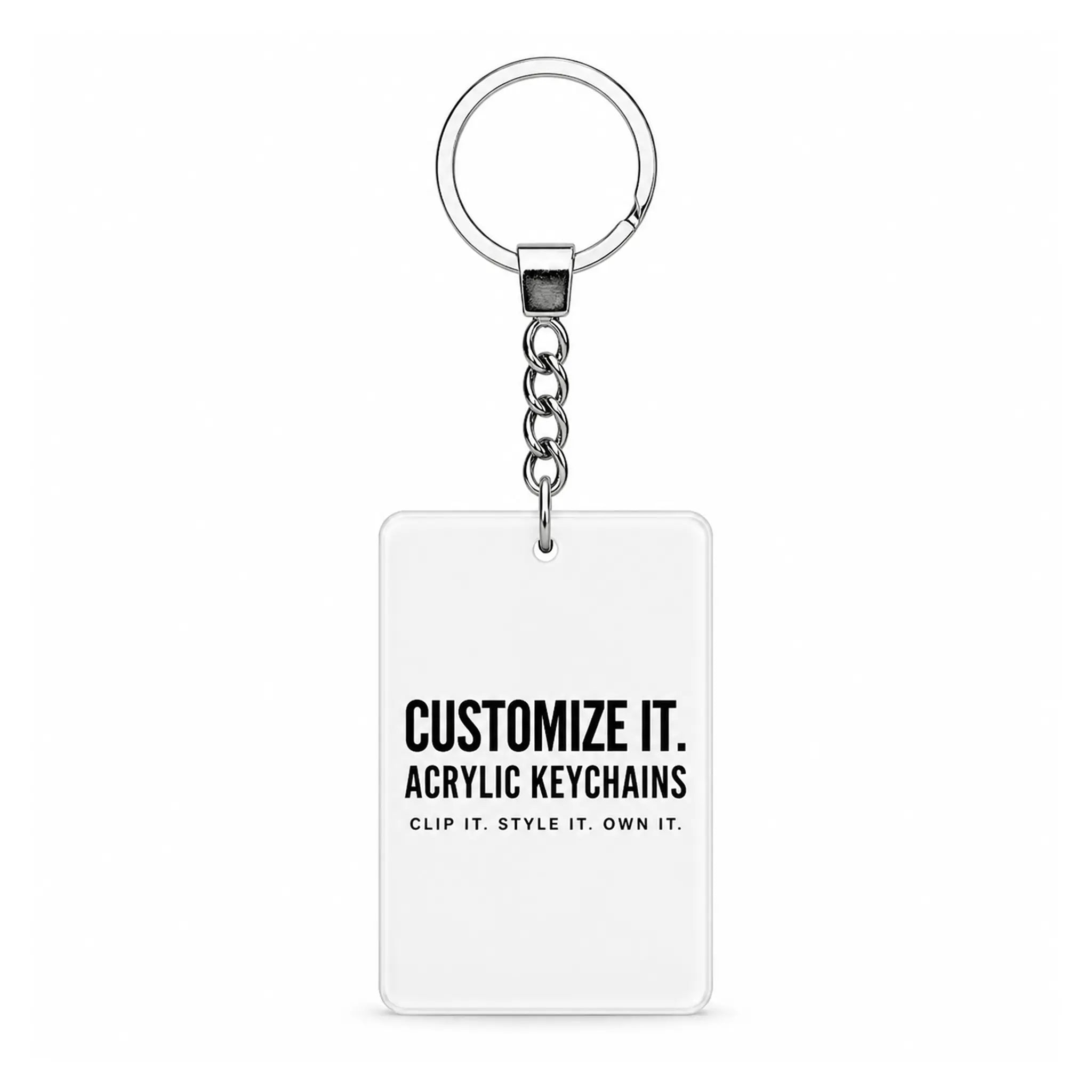Customized Acrylic Keychains