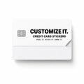 Customized Credit Card Stickers