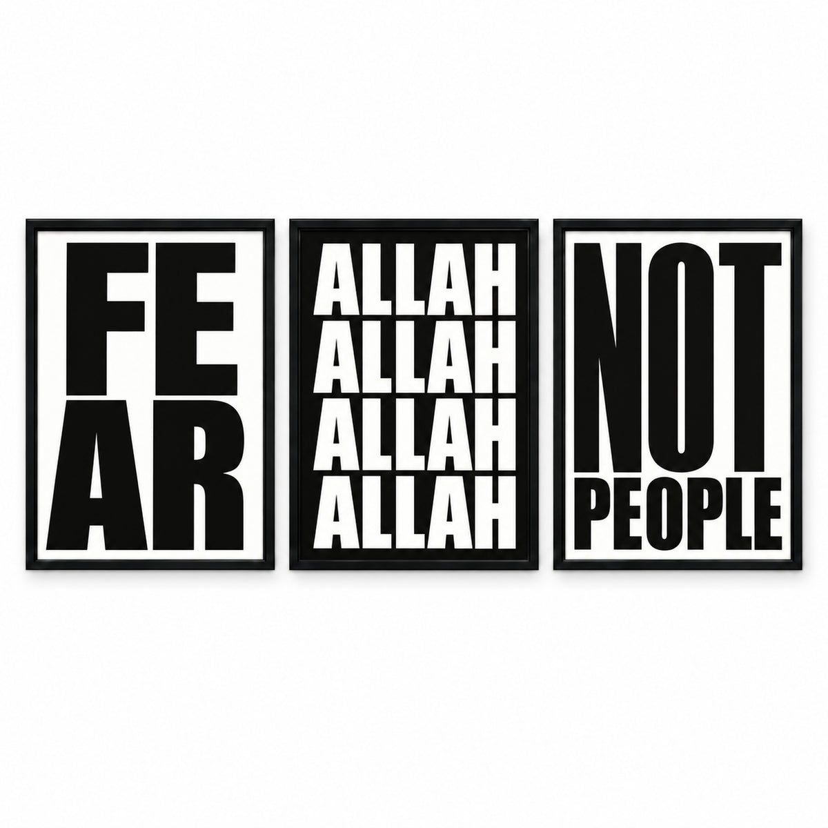 Faith First | 3 Frames
