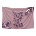 Liquid Confidence tapestry and flag mockup