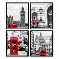 London Red | 4 Frames