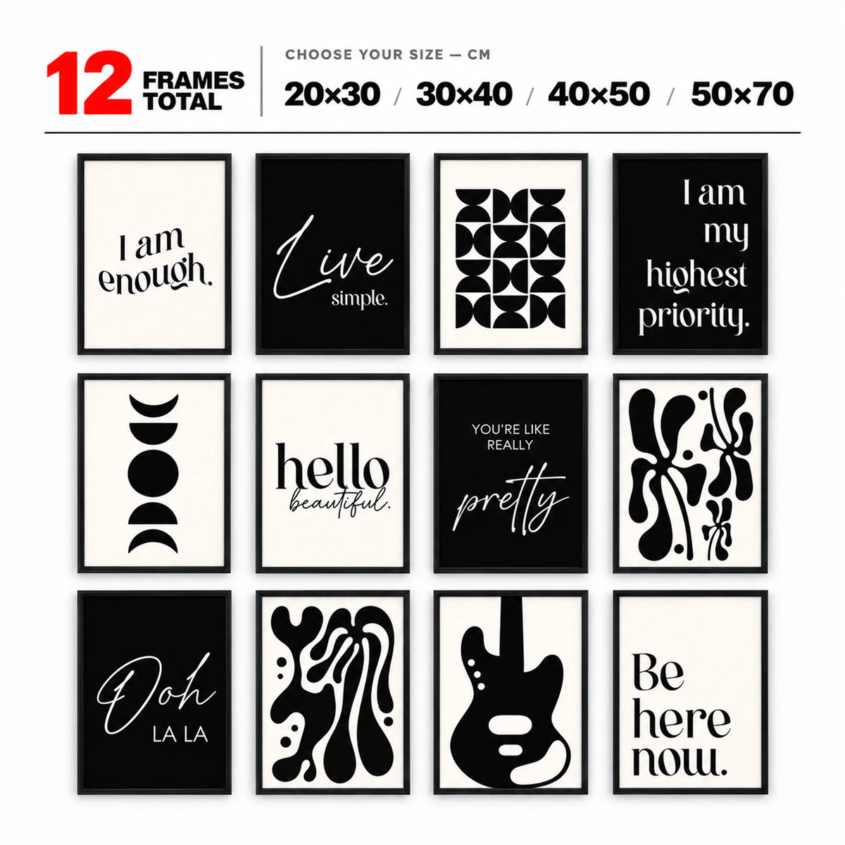 Mono Mix | 12 Frames