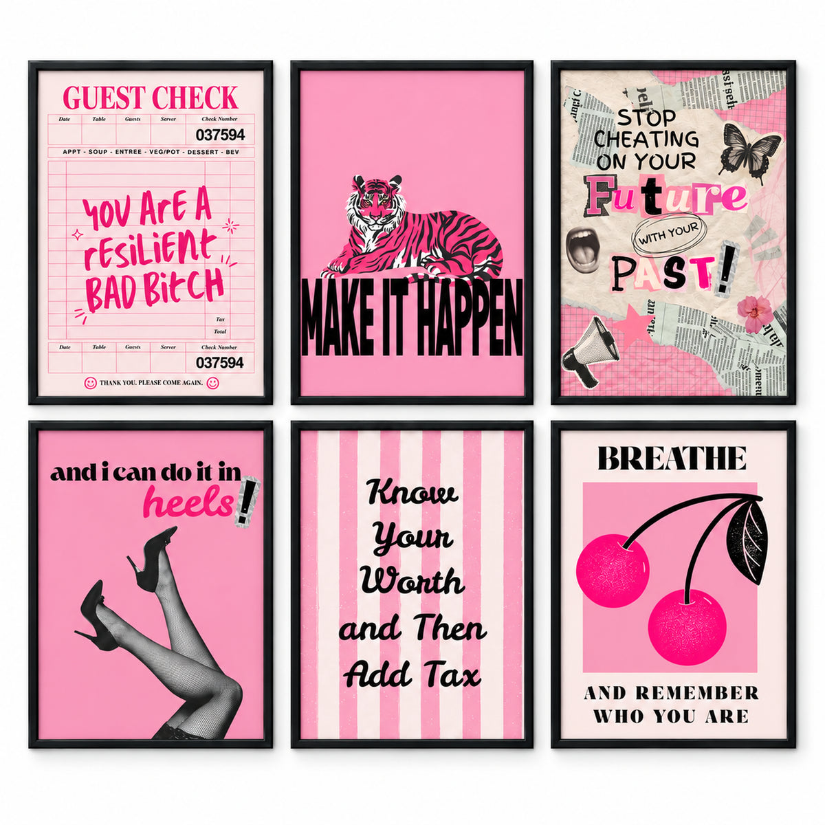 Pink Riot | 6 Frames