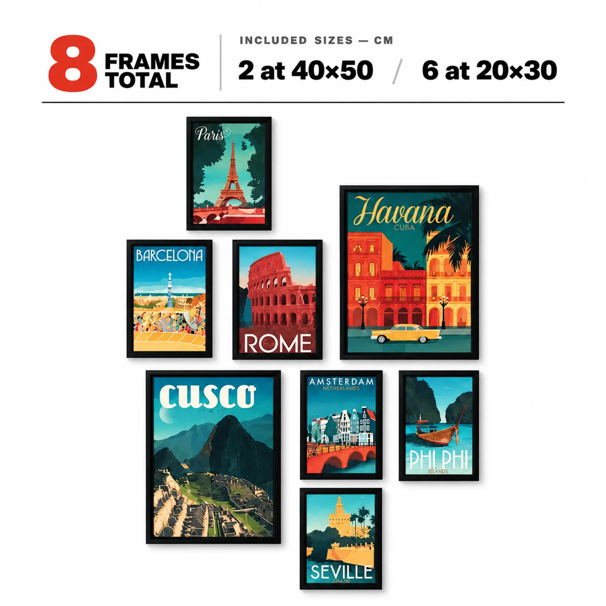 Postcard Trail | 8 Frames
