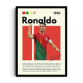 Ronaldo Dominance poster — part of the Football Legends Trio bundle