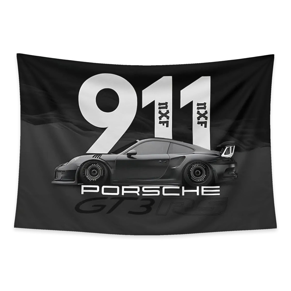 Stuttgart RS tapestry and flag mockup