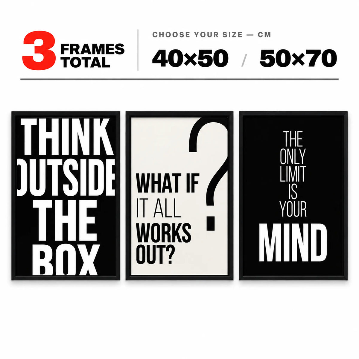 Think Big | 3 Frames