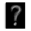 UNKNOWN — Mysterious minimal artwork, framed wall art poster