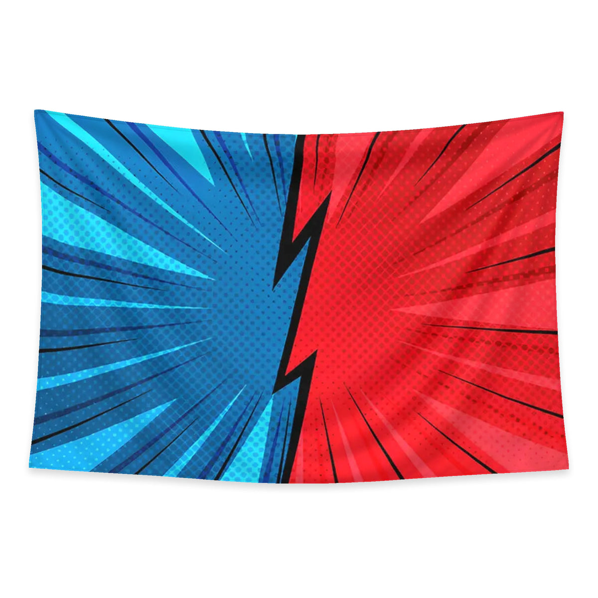 Versus Mode tapestry and flag mockup
