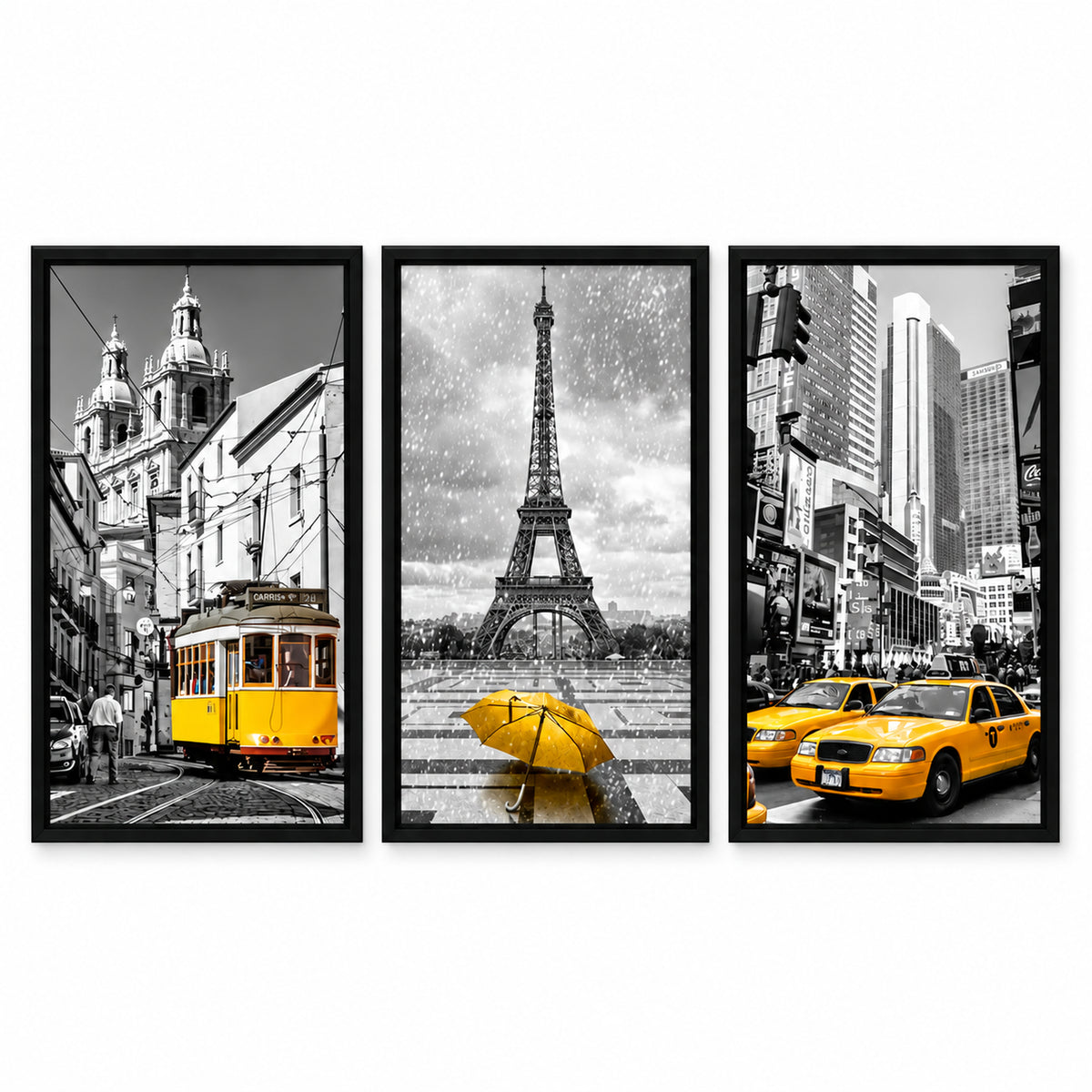 Yellow Streets | 3 Frames